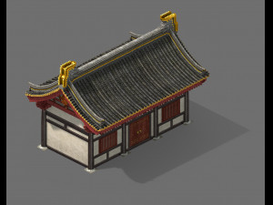 song dynasty-side room 01 3D Model
