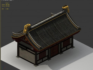 song dynasty-side room 01 3D Modell