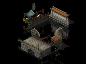 song dynasty-pool 01 3D Model
