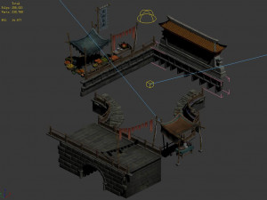 song dynasty-pool 01 Model 3D