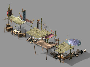 song dynasty-props-tableware 3D 모델