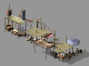 song dynasty-props-tableware 3D Model