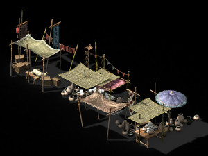 song dynasty-props-tableware 3D मॉडल