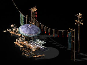 song dynasty-props-kitchenware 3D Model