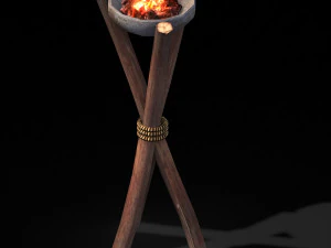 song dynasty-props-fire 3D Model