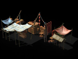 song dynasty-props-furniture 3D Model