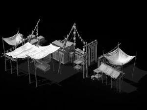 song dynasty-props-furniture 3D Model