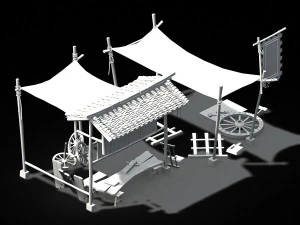 song dynasty-props-carpenter 3D Model