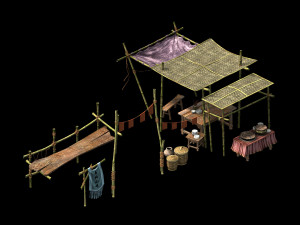 song dynasty-props-snacks 3D Модель