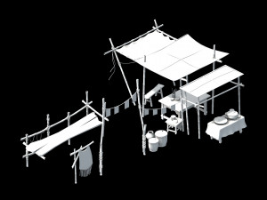 song dynasty-props-snacks 3D Модель
