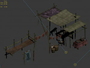 song dynasty-props-snacks 3D Model