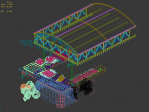 song dynasty-props-mutton skewers 3D Model