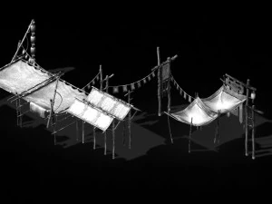song dynasty-props-tent 3D Model