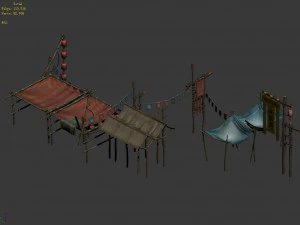 song dynasty-props-tent 3D Model