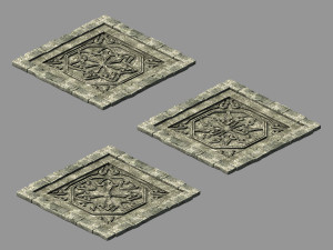 song dynasty-terrain-floor 3D Model