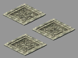 şarkı hanedanı-arazi-kat 3D Model