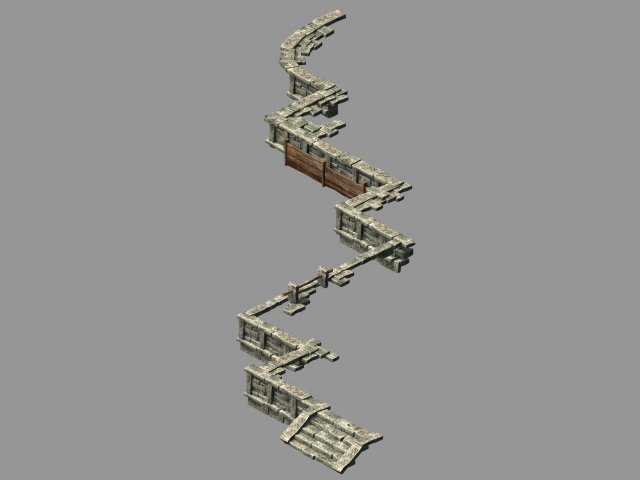 song dynasty-terrain-stairs 3D मॉडल .c4d .max .obj .3ds .fbx .stl .blend 
