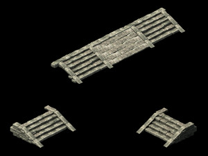 song dynasty-terrain-stairs 02 3Dモデル