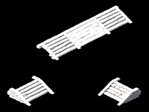 song dynasty-terrain-stairs 02 3Dモデル