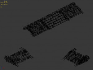 song dynasty-terrain-stairs 02 3Dモデル