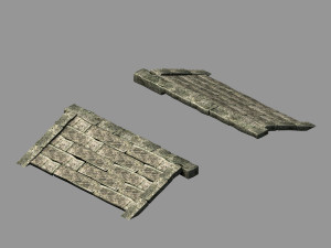 song dynasty-terrain-stairs 04 3D Model