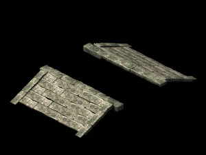song dynasty-terrain-stairs 04 3D Model