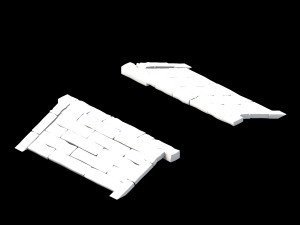 song dynasty-terrain-stairs 04 3D Модель