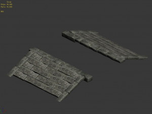 song dynasty-terrain-stairs 04 3D Модель