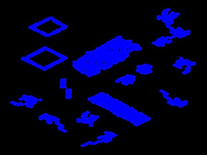 song dynasty-terrain-broken brick 3D Model