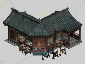 song dynasty-dongshi-bozhuang 3D Model