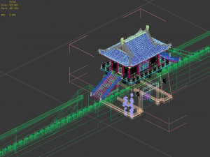 song dynasty-east city-city gate Modèle 3D