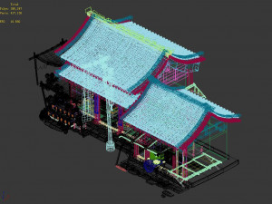 song dynasty-east city-tavern Modelo 3D