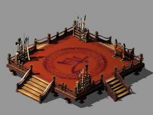 song dynasty-east city-arena Modèle 3D