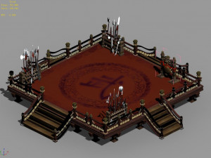 song dynasty-east city-arena 3D Model