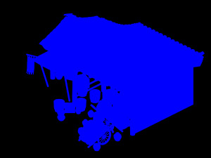 song dynasty-dongshi-tanpu 3D Model