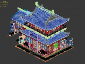 song dynasty-dongshi-ceramic shop 3D Model