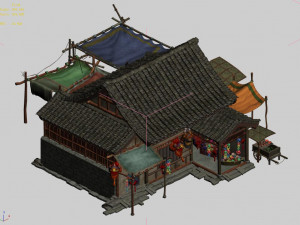 song dynasty-dongshi-toy store 3D 模型