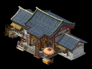 song dynasty-east city-store 3D 模型