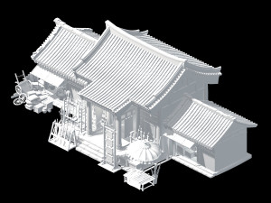 song dynasty-east city-store 3D 模型
