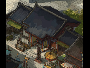 song dynasty-east city-store 3D 模型