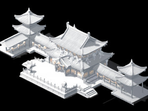 song dynasty-dongshi-xilou Model 3D