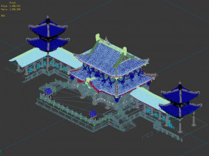 song dynasty-dongshi-xilou Model 3D