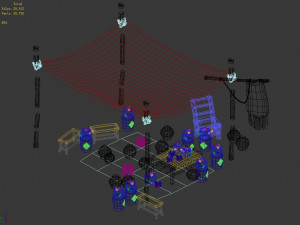 song dynasty-dongshi-medicine stall Model 3D