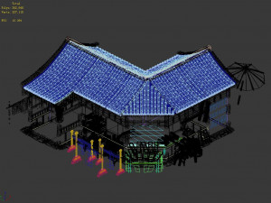 song dynasty-dongshi-clothing store 3D Model