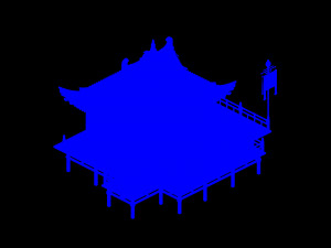 song dynasty-dongshi-divination shop 3D Model
