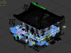 song dynasty-florist 01 3D 模型