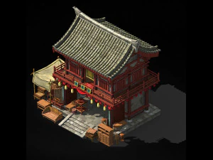 song dynasty-furniture store 001 3D Model
