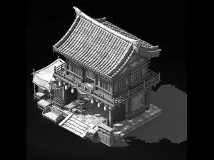 song dynasty-furniture store 001 3D Model