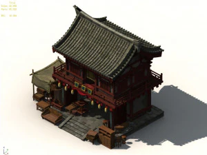 song dynasty-furniture store 001 3D Model