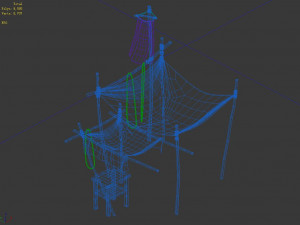 song dynasty-tent next to the furniture store 001 3D Модель